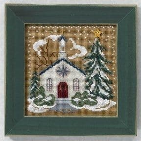 Mill Hill Country Church beaded cross stitch kit