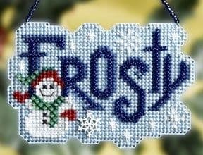 Mill Hill Frosty beaded cross stitch kit