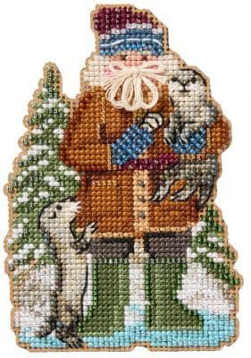 Mill Hill Glacier Bay Santa beaded cross stitch kit