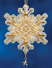 Mill Hill Gold Crystal beaded cross stitch kit