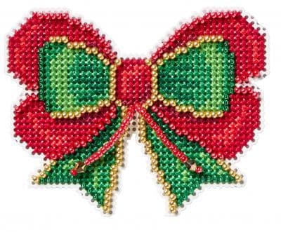 Mill Hill Holiday Bow cross stitch kit