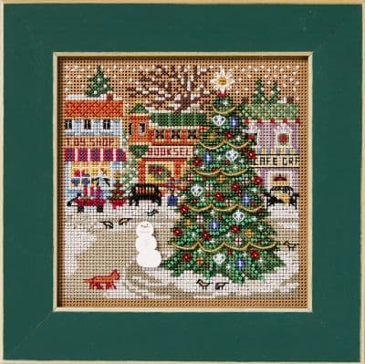 Mill Hill Holiday Square beaded cross stitch kit