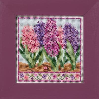Mill Hill Hyacinth beaded cross stitch kit