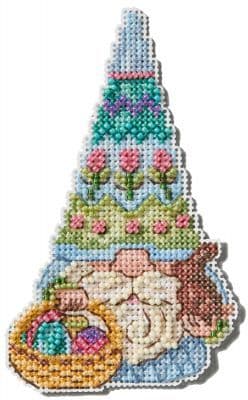 Mill Hill Jim Shore Easter Gnome beaded cross stitch kit