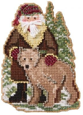 Mill Hill Katmai Santa beaded cross stitch kit