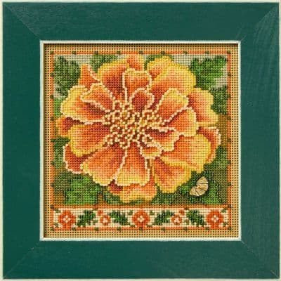Mill Hill Marigold beaded cross stitch kit