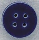 Mill Hill Medium Blue Round button 86279