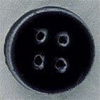 Mill Hill Medium Navy Round button 86284