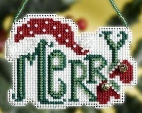 Mill Hill Merry beaded cross stitch kit