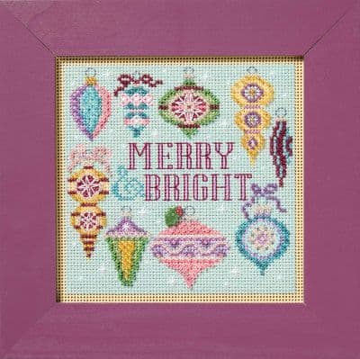 Mill Hill Merry & Bright beaded cross stitch kit