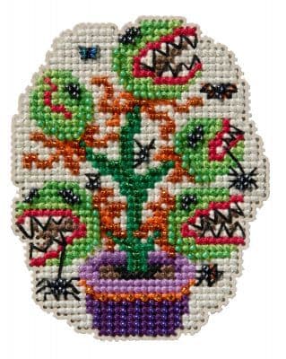 Mill Hill Monster Plant beaded cross stitch kit