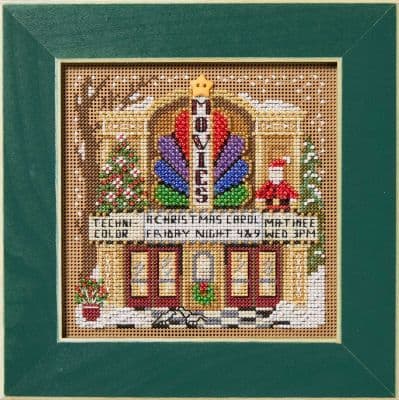 Mill Hill Movie Theatre beaded cross stitch kit