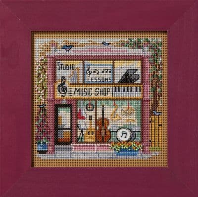 Mill Hill Music Shop beaded cross stitch kit
