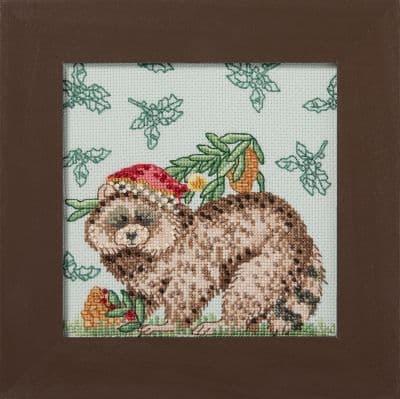 Mill Hill Rocky Raccoon Debbie Mumm beaded cross stitch kit