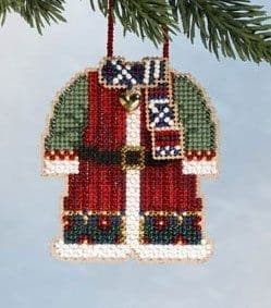 Mill Hill Santa's Coat beaded cross stitch kit