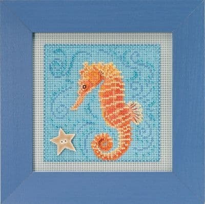 Mill Hill Seahorse beaded cross stitch kit