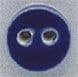 Mill Hill Small Blue Round button 86271