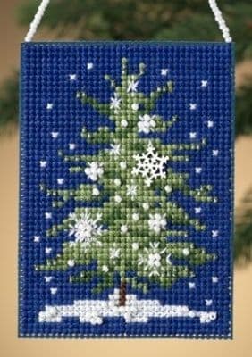 Mill Hill SnowflakeTree beaded cross stitch kit