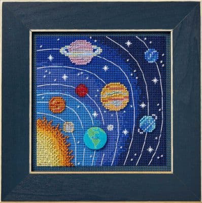 Mill Hill Solar System beaded cross stitch kit