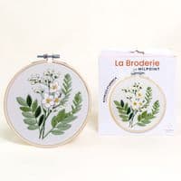 Milpoint Achillea Ptarmica Freestyle embroidery kit