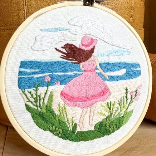 Milpoint Beachside Memories Freestyle embroidery kit