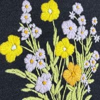Milpoint Bellflower and Calendula Freestyle embroidery kit