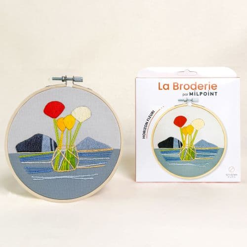 Milpoint Blooming Line Freestyle embroidery kit