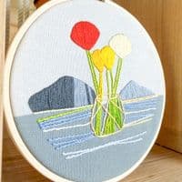 Milpoint Blooming Line Freestyle embroidery kit