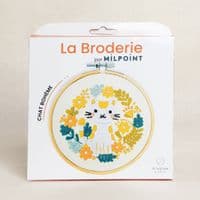 Milpoint Boho Cat Freestyle embroidery kit
