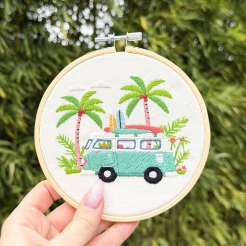 Milpoint California Dream Freestyle embroidery kit