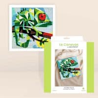 Milpoint Chameleon on a Branch Tapestry kit