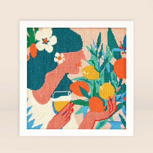 Milpoint Citrus Lady Tapestry kit