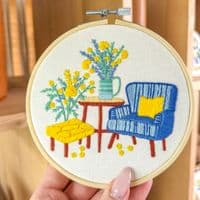 Milpoint Cosy Corner Freestyle embroidery kit