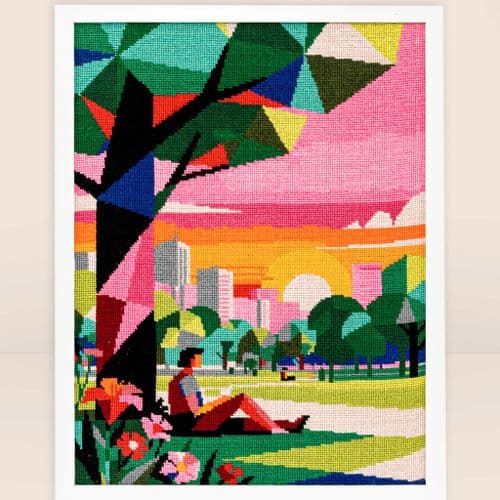Milpoint Dusk in the Park Tapestry kit
