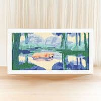 Milpoint Forest Nap Tapestry kit