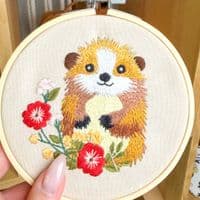 Milpoint Garden Friend Freestyle embroidery kit