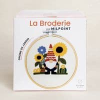 Milpoint Garden Gnome Freestyle embroidery kit