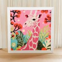 Milpoint Giraffe Pop Tapestry kit