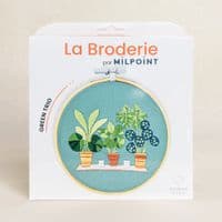Milpoint Green Trio Freestyle embroidery kit