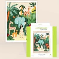 Milpoint Jungle Heart Tapestry kit