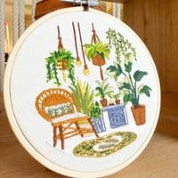 Milpoint Little Greenhouse Freestyle embroidery kit