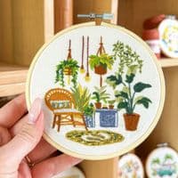 Milpoint Little Greenhouse Freestyle embroidery kit