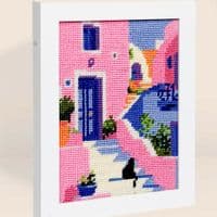 Milpoint Mediterranean Stairway Tapestry kit