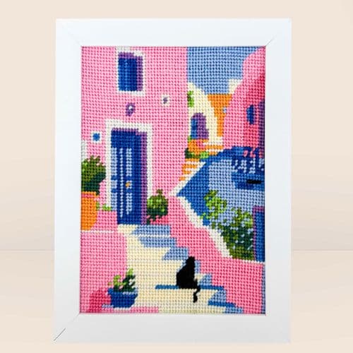 Milpoint Mediterranean Stairway Tapestry kit