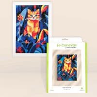 Milpoint Midnight Cat Tapestry kit