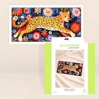 Milpoint Panther in Blossoms Tapestry kit