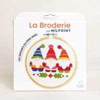 Milpoint Santa's Gnomes Freestyle embroidery kit
