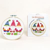 Milpoint Santa's Gnomes Freestyle embroidery kit