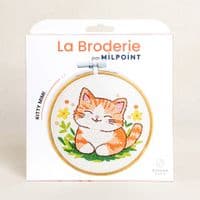 Milpoint Smiling Kitty Freestyle embroidery kit