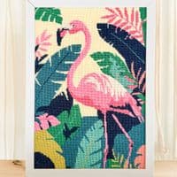 Milpoint Tropical Flamingo Tapestry kit